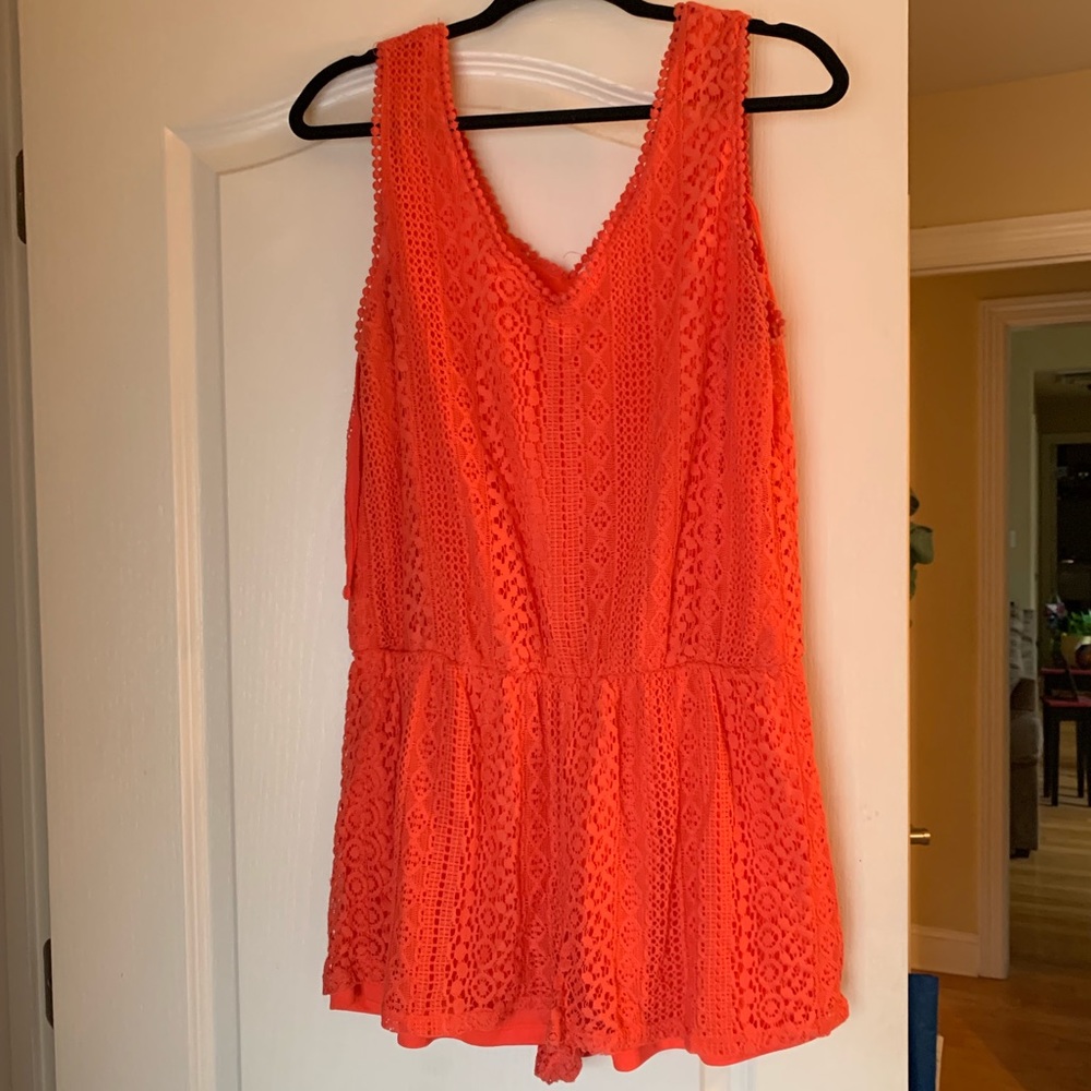 Coral Pink Romper from Target